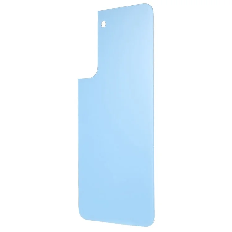For Samsung Galaxy S22+ 5G S906 Battery Housing Cover with Adhesive Sticker Phone Replacement Parts - Baby Blue