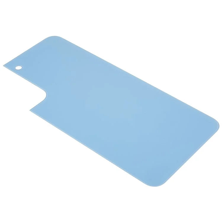 For Samsung Galaxy S22+ 5G S906 Battery Housing Cover with Adhesive Sticker Phone Replacement Parts - Baby Blue