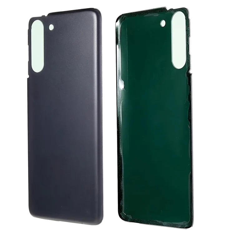 For Samsung Galaxy S21 5G G991 Battery Housing Cover with Adhesive Sticker Replacement Parts - Grey