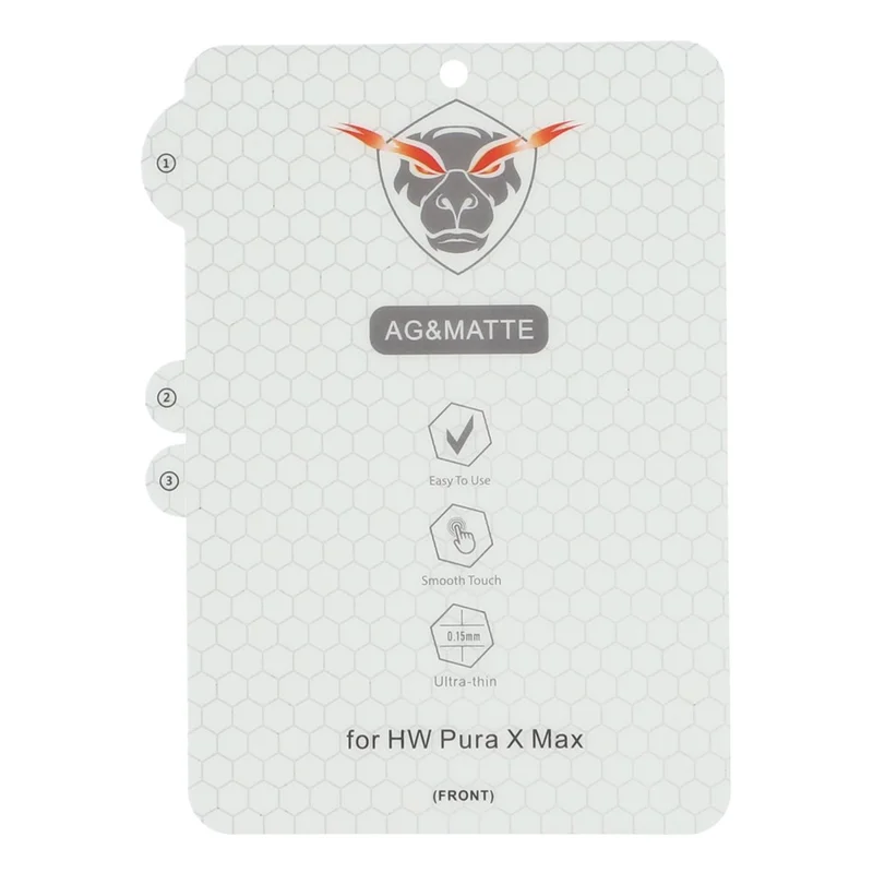 1 Set For Huawei Pura X Max Screen Protector Inside + Front + Back Cover Matte TPU Film