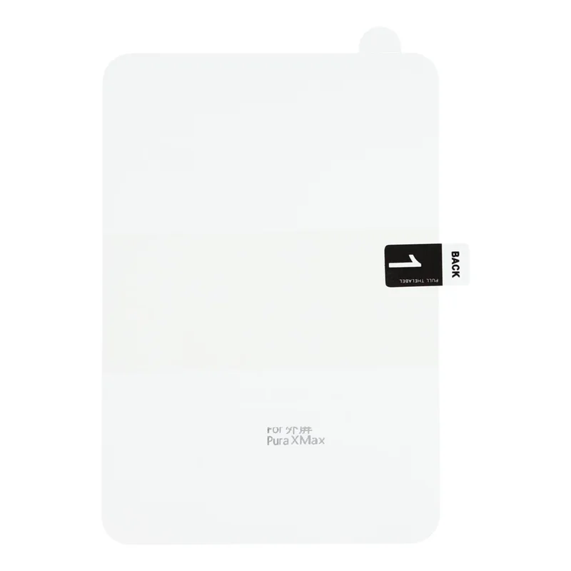 1 Set Protective Film For Huawei Pura X Max Front and Inside Full Cover Ultra Clear Hydrogel TPU Protector