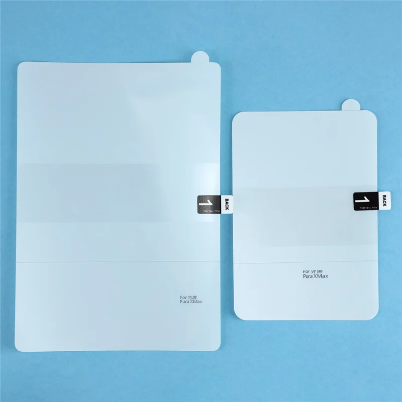1 Set Protective Film For Huawei Pura X Max Front and Inside Full Cover Ultra Clear Hydrogel TPU Protector