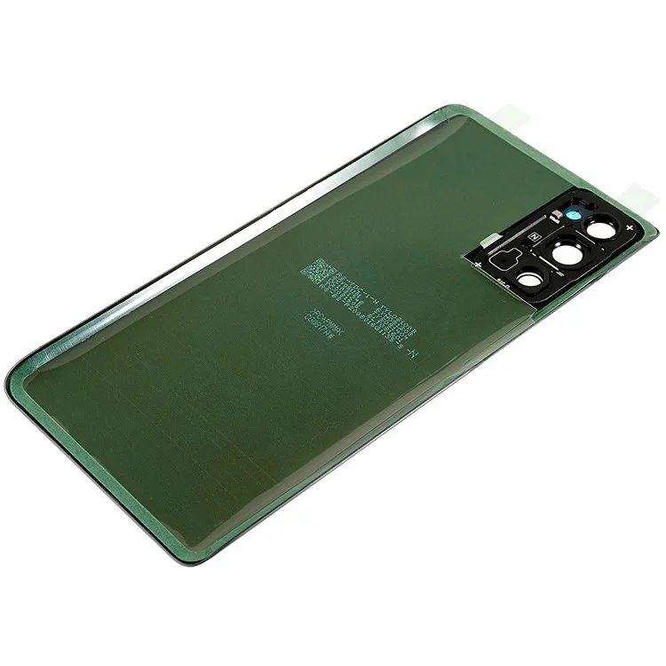 Pour Samsung Galaxy S20 FE 4G G780 / S20 FE 5G G781 Boîtier de batterie avec autocollant adhésif + Couvercle de l'objectif de la caméra - Bleu foncé