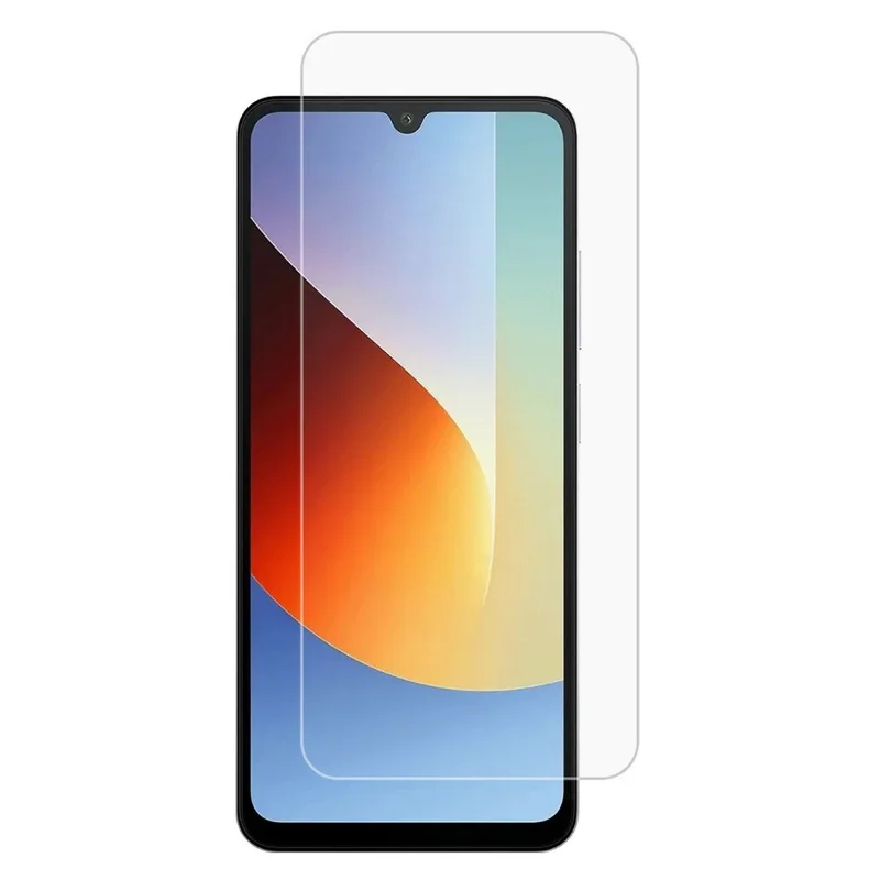 Proteggi schermo per Xiaomi Redmi A7 4G, vetro temperato con bordo arrotondato 0,3 mm, non copertura totale - trasparente