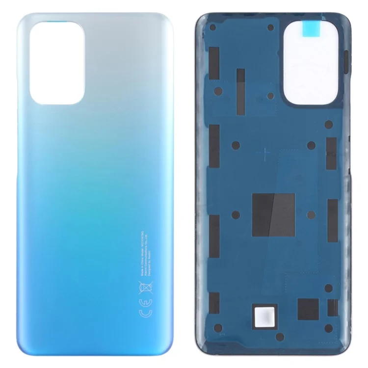 Para Xiaomi Redmi Note 10S 4G M2101K7BG OEM da Porta da Porta da Bateria da Porta de Substituição - Azul