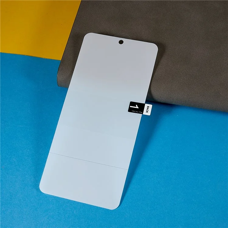 Für Motorola Moto G52 4G / Moto G82 5G Hochdurchsichtige, kratzfeste Schutzfolie HD Soft PET Bildschirmschutz