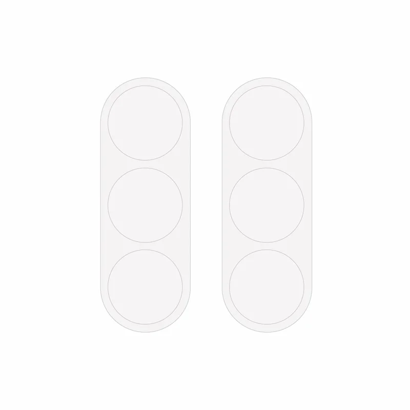 2 uds. para Samsung Galaxy A27 Protector de Lente de Cámara de Vidrio Templado 2.5D - Transparente