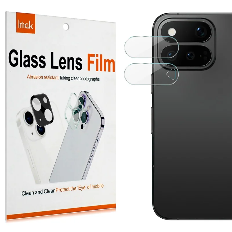 IMAK för Google Pixel 11 Pro Fold Kamerahölje Av Hårt Glas Tunt Hölje I Hårt Glas För Objektiv - Transparent