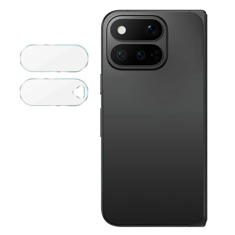 IMAK för Google Pixel 11 Pro Fold Kamerahölje Av Hårt Glas Tunt Hölje I Hårt Glas För Objektiv - Transparent