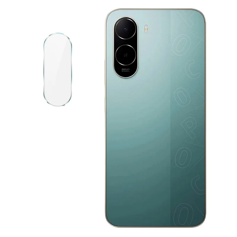 IMAK Protector de Lente para Cámara para Xiaomi Poco C85x 5G / Poco C81 Pro 4G, Protector de Lente de Vidrio Templado Delgado, Película de Cobertura Completa - Transparente