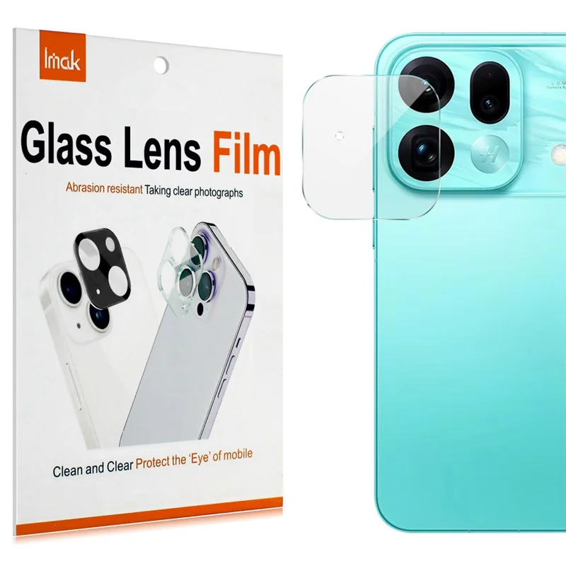 IMAK For Oppo Find X9s Pro 5G Camera Lens Protector Slim Tempered Glass Full Coverage Lens Film - Transparent