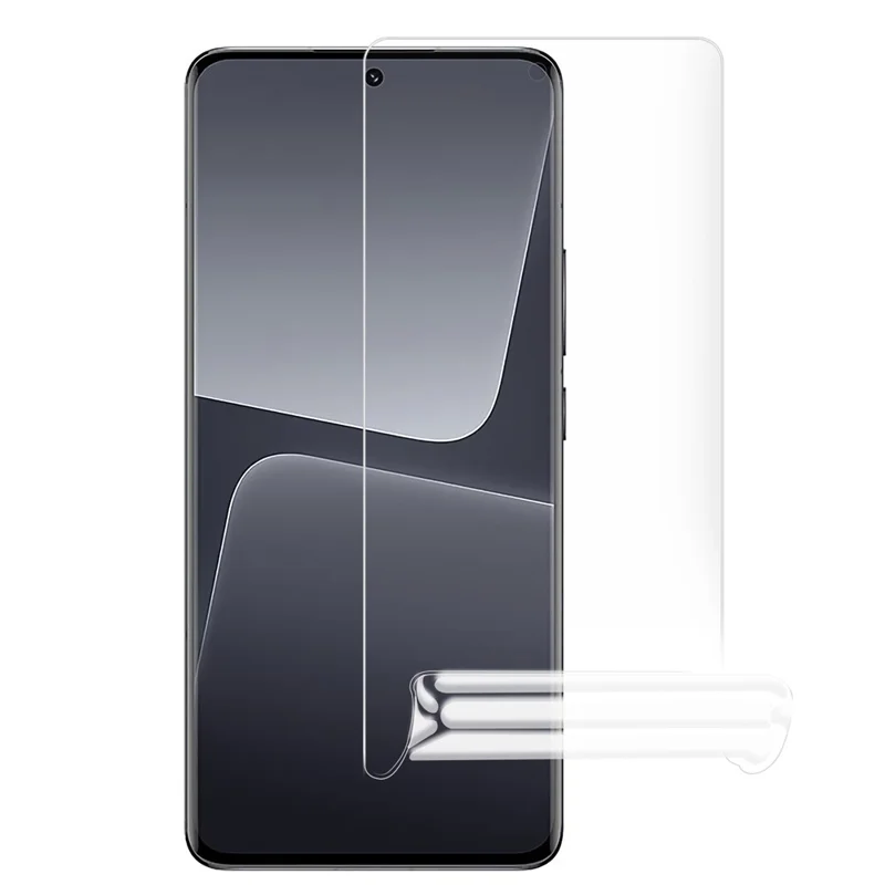 Protector de pantalla frontal suave de PET para Xiaomi 13 Pro 5G, película protectora hidrogel HD de alta sensibilidad