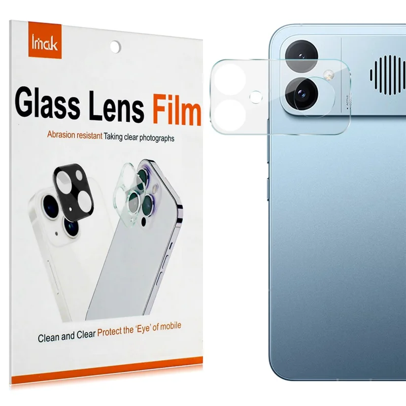 IMAK For Xiaomi Redmi K90 Max 5G / K90 Ultra 5G Camera Lens Protector Slim Tempered Glass Full Coverage Lens Film - Transparent