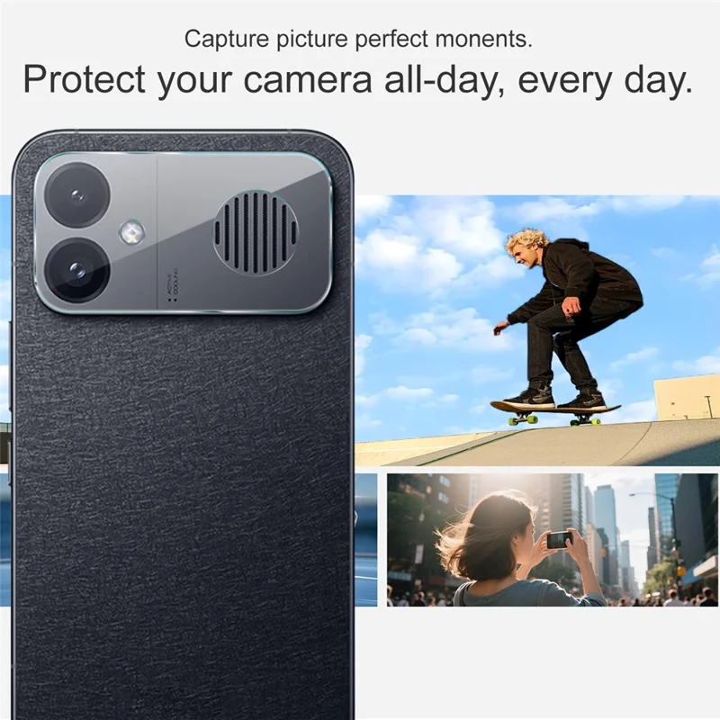 IMAK For Xiaomi Redmi K90 Max 5G / K90 Ultra 5G Camera Lens Protector Slim Tempered Glass Full Coverage Lens Film - Transparent