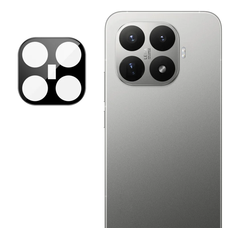 IMAK For Xiaomi 17T Camera Lens Protector Tempered Glass HD Clear Full Cover Lens Film - Black