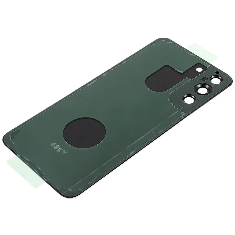 For Samsung Galaxy S22+ 5G S906 Battery Housing with Adhesive Sticker + Camera Lens Cover - Burgundy