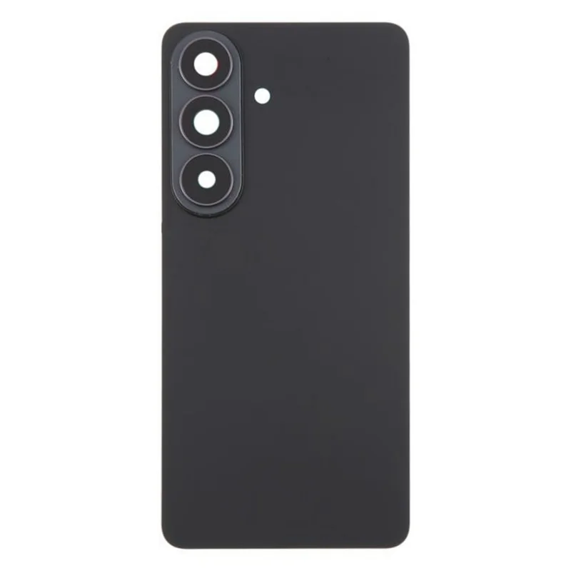 Carcasa de batería para Samsung Galaxy S26 SM-S942B con tapa de lente de cámara (sin logotipo) - Negro