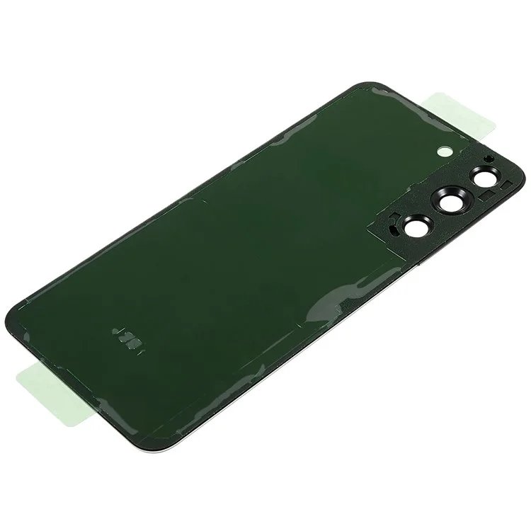 Для Samsung Galaxy S22 5G S901 Аккумулятор Корпус с Клейкой Наклейкой + Крышка Камеры Линзы - Черный