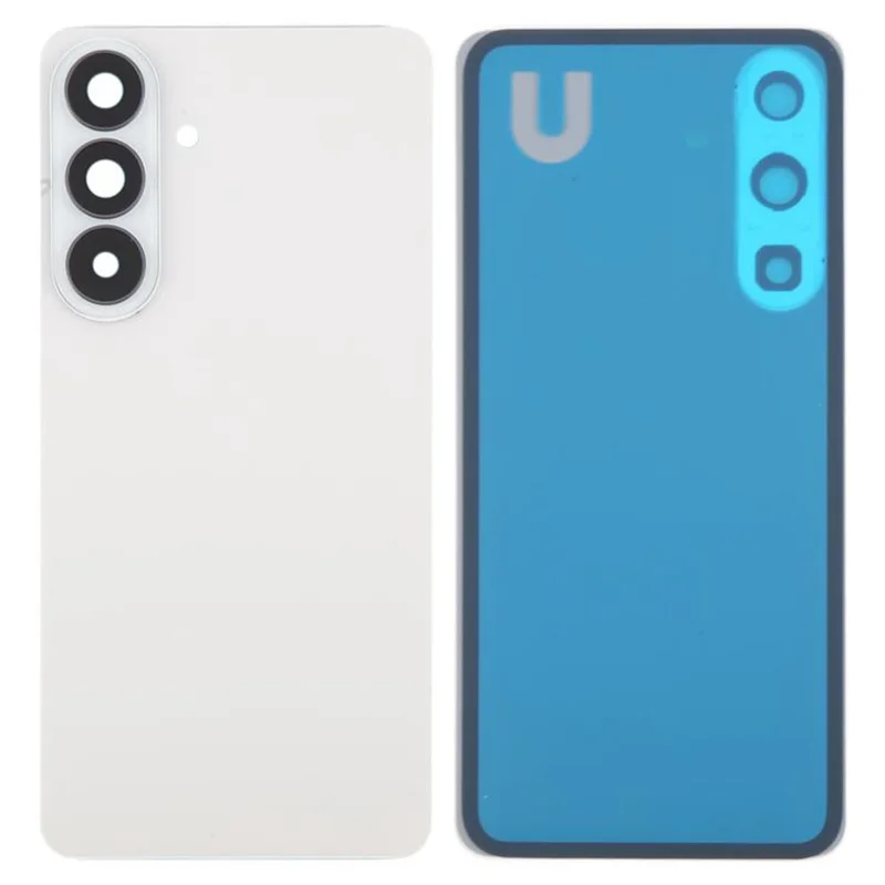 Carcasa de batería para Samsung Galaxy S26+ SM-S947B con tapa de lente de cámara (sin logotipo) - Blanco