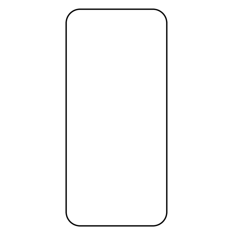 Защитная пленка для OnePlus Nord CE6 5G, полное покрытие, шелкография, полный клей, HD прозрачная пленка - черная