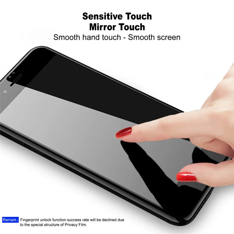 IMAK per Huawei Pura 90 Pro Max Protezione Schermo in Vetro Temperato Anti Spione Copertura Totale - Nero