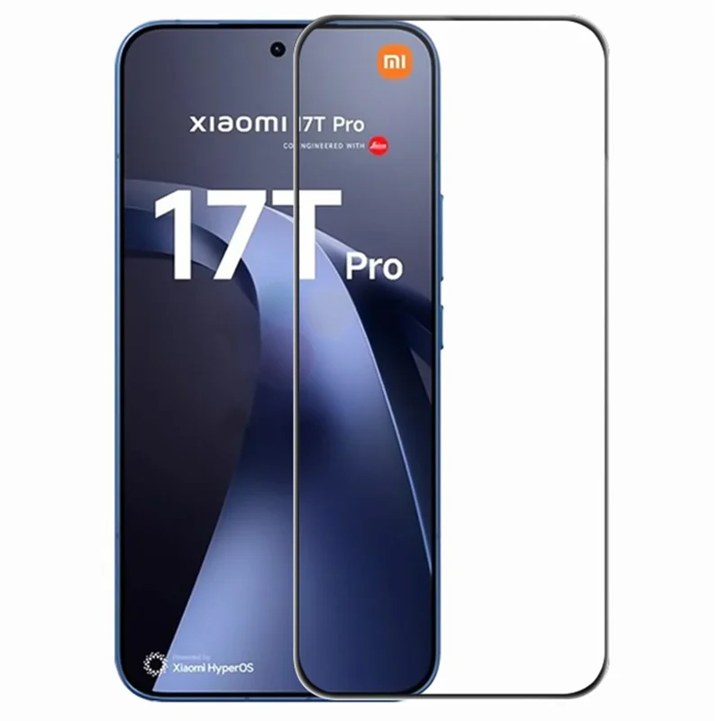 RURIHAI Für Xiaomi 17T Pro Displayschutz Aus Hochwertigem Aluminium-Silizium-Glas Handy-Schutzfolie