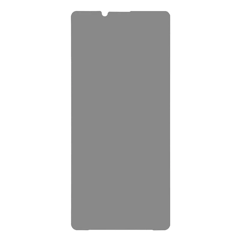 For Sony Xperia 1 VIII Privacy Screen Protector 180-Degree Anti-Spy Tempered Glass Full Coverage Film - Black