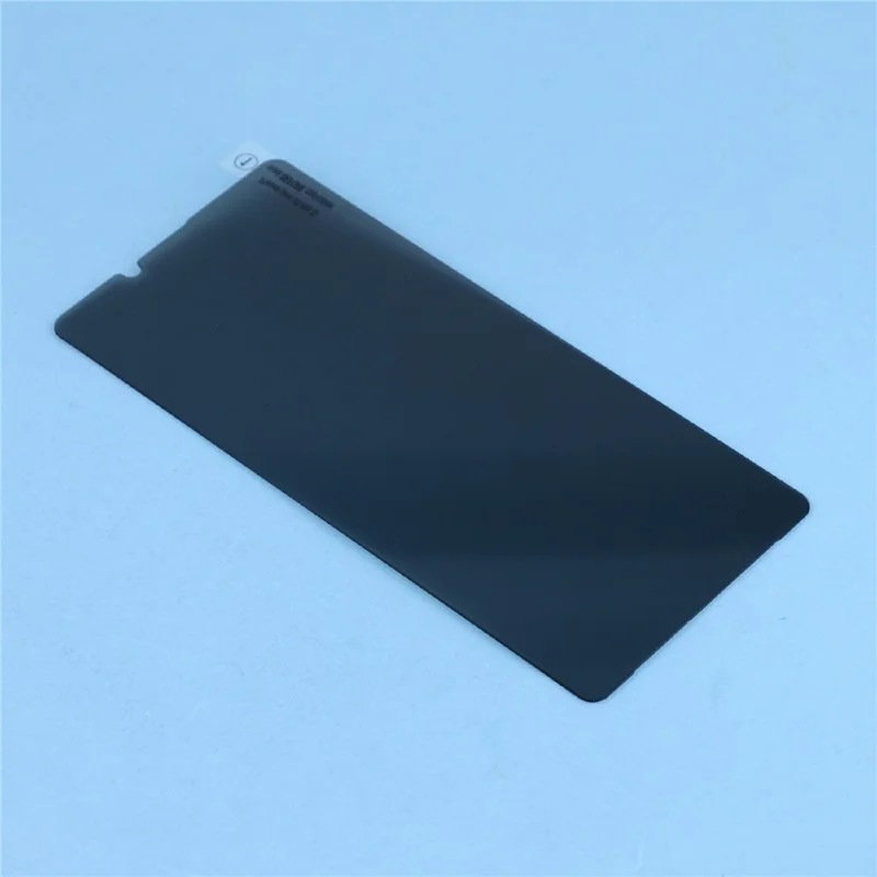For Sony Xperia 1 VIII Privacy Screen Protector 180-Degree Anti-Spy Tempered Glass Full Coverage Film - Black