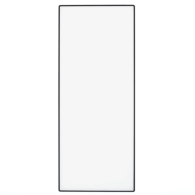 Voor Samsung Galaxy Z Fold8 Screenprotector Zijde-afdruk Gehard Glas Volledige Lijm Folie (Buitenscherm) - Transparant