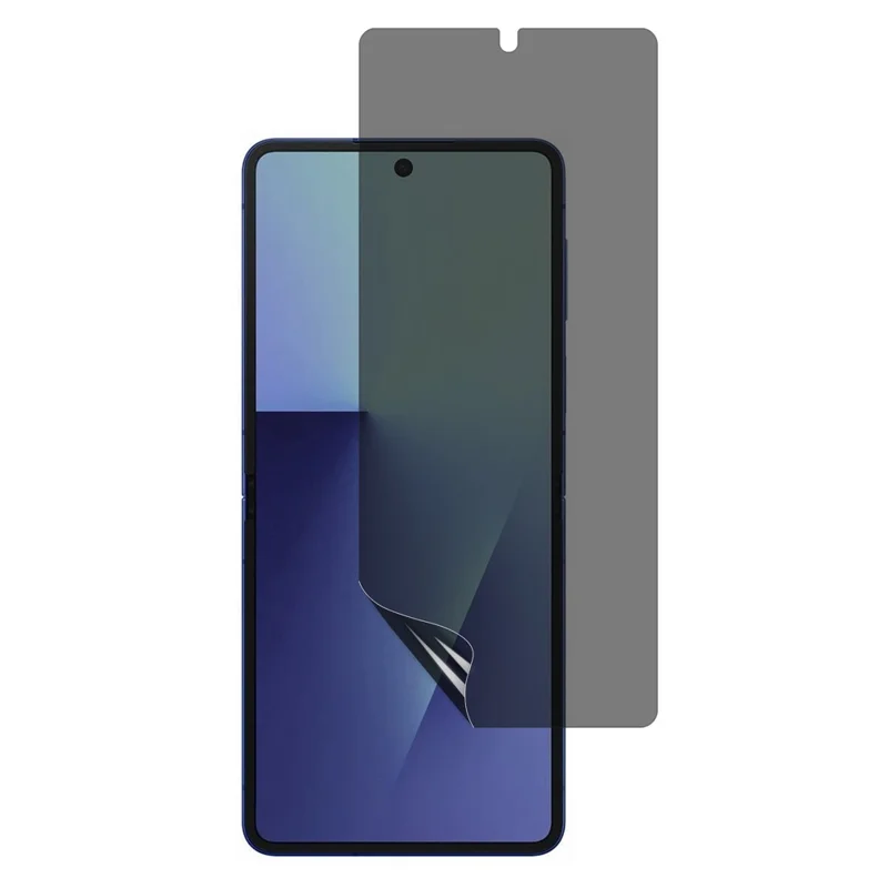 Protector de Pantalla Anti-Spy para Samsung Galaxy Z Flip8, Película de Hidrogel TPU+PET para Pantalla Interior