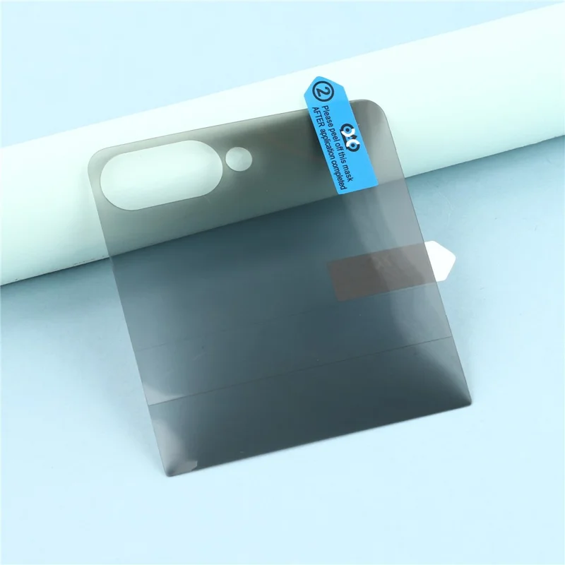 Protector de Pantalla de Privacidad para Samsung Galaxy Z Flip8 Película Hidrogel Exterior de TPU + PET
