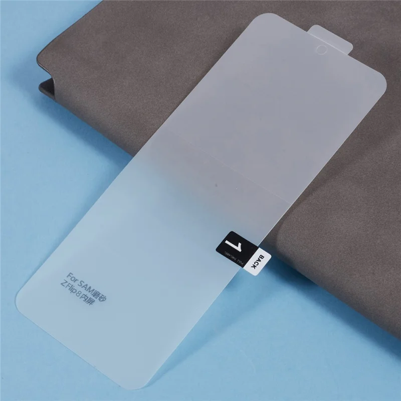 Protector de Pantalla para Samsung Galaxy Z Flip8 Película Hidrogel Interior Mate Anti-huellas dactilares TPU+PET