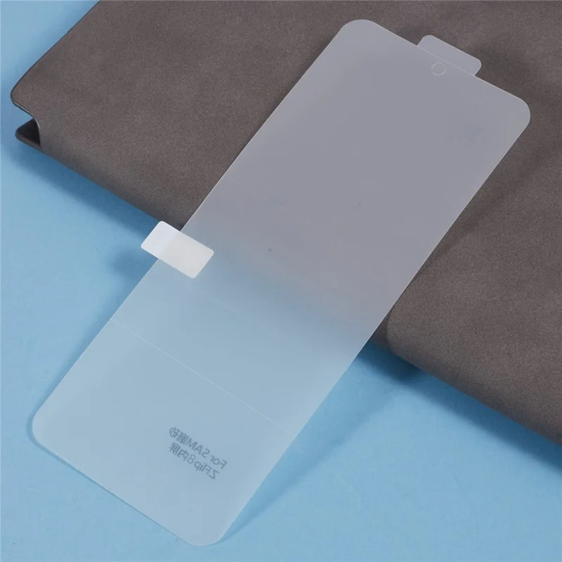 Protector de Pantalla para Samsung Galaxy Z Flip8 Película Hidrogel Interior Mate Anti-huellas dactilares TPU+PET
