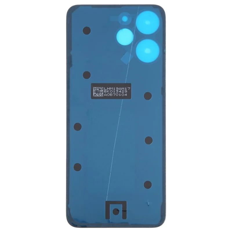 For Xiaomi Redmi 12 4G Back Battery Housing Cover Replacement (without Logo) - Black