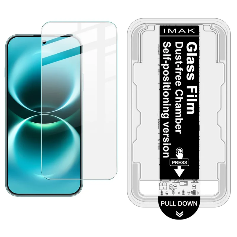 IMAK H Series For Huawei nova 15 Max Tempered Glass Screen Protector Film with Dust-free Installation Tool - Transparent