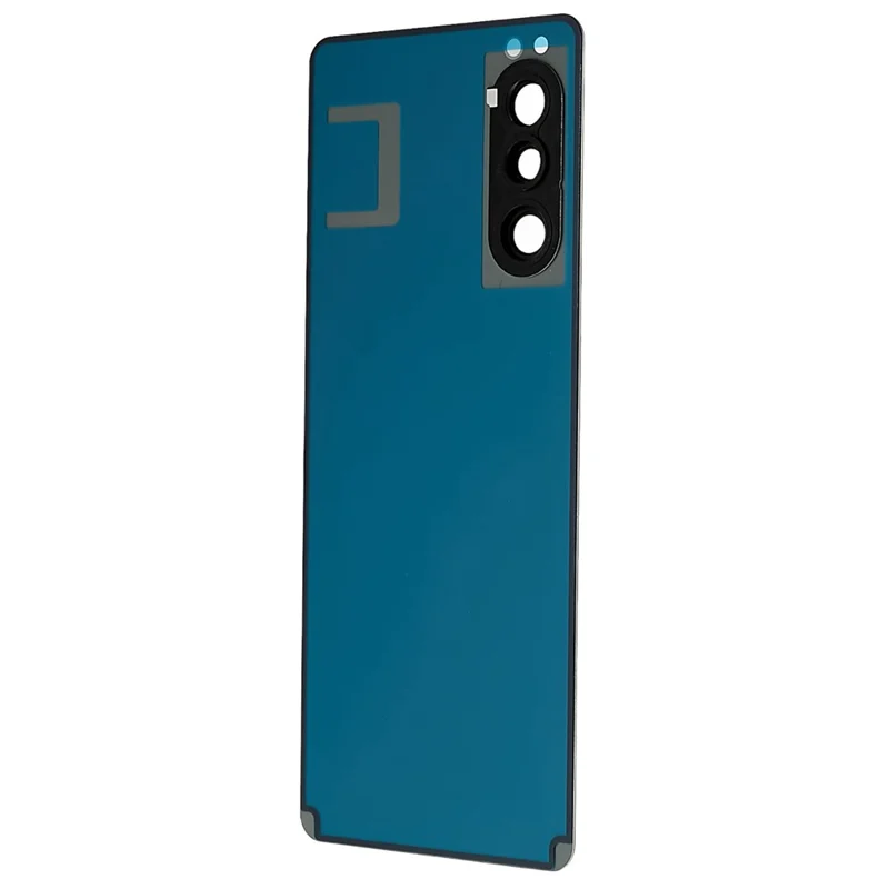 For Sony Xperia 5 II OEM Battery Housing with Adhesive Sticker + Camera Lens Cover - Grey