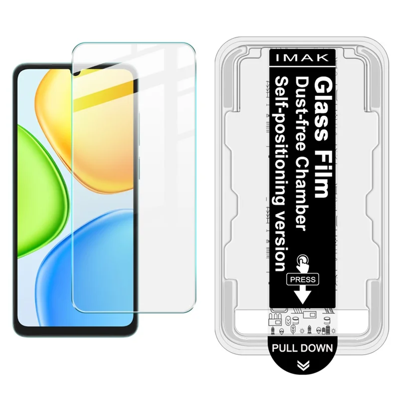 IMAK H Series For Honor Play 80 5G Tempered Glass Screen Protector Film with Dust-free Installation Tool - Transparent