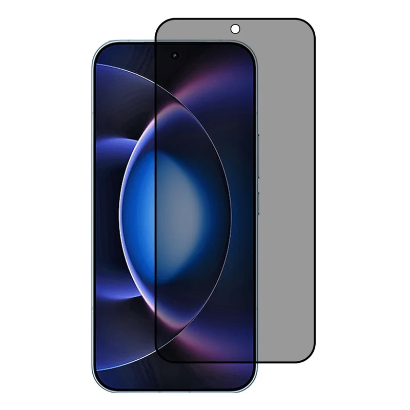 Dla Xiaomi 17 Max Ochrona Przed Podsłuchem Szklany Ekran Pełnego Pokrycia z Jedwabnym Drukiem Ochronne Folie Ekranowe
