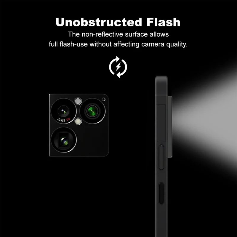 IMAK For Sony Xperia 1 VIII Metal Camera Lens Protector Lens Protective Cover - Black
