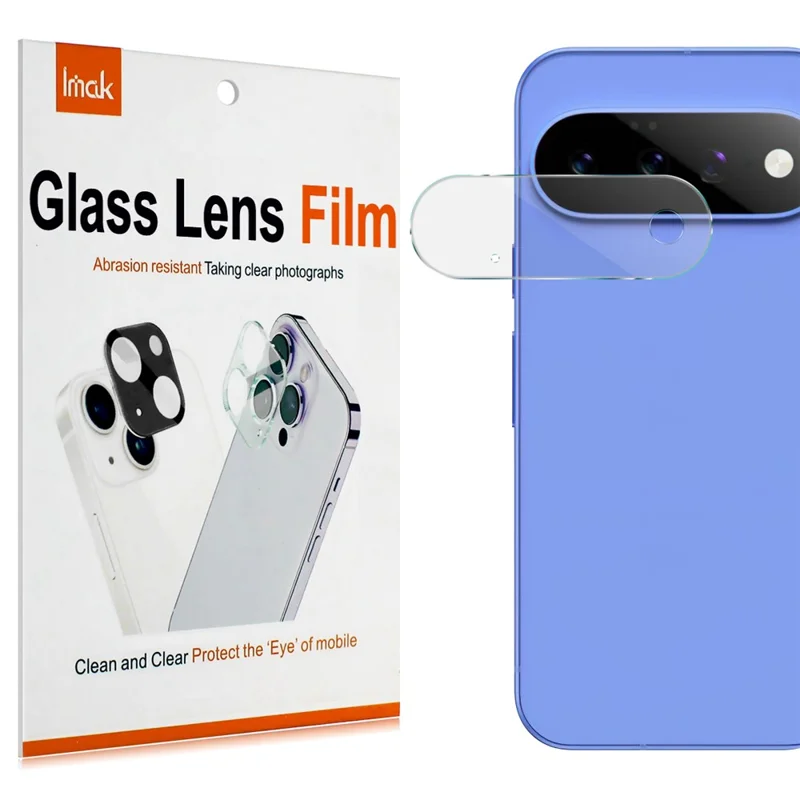 IMAK Protector de Lente de Cámara para Google Pixel 11 Protector de Lente de Vidrio Templado Delgado - Película de Lente Transparente de Cobertura Completa