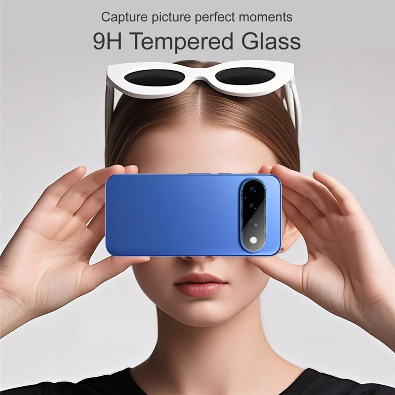 IMAK för Google Pixel 11 Pro XL Kameraobjektivskydd Tunt Härdat Glas Heltäckande Objektivfilm - Transparent