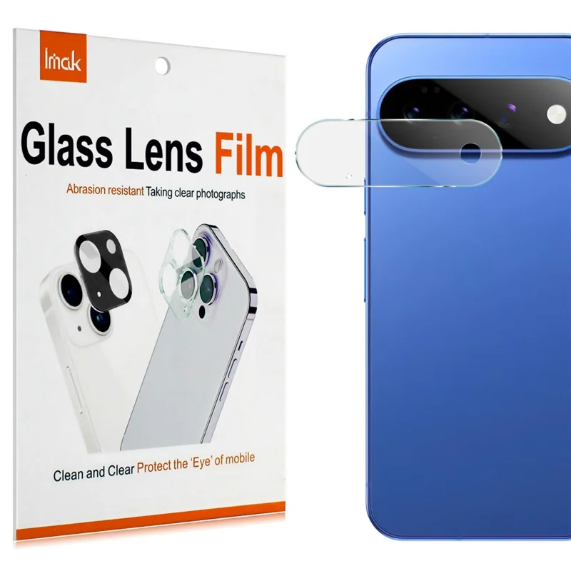 IMAK för Google Pixel 11 Pro XL Kameraobjektivskydd Tunt Härdat Glas Heltäckande Objektivfilm - Transparent