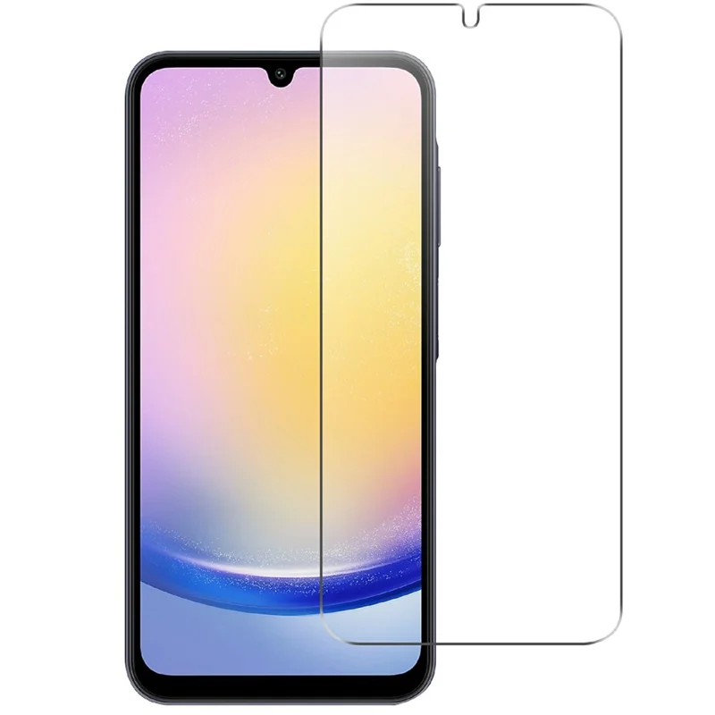 Защитная пленка для Samsung Galaxy S26 FE, закаленное стекло HD 2.5D (неполное покрытие) — прозрачное