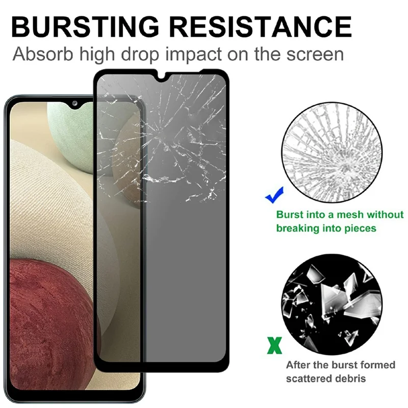 For Samsung Galaxy S26 FE / S25 FE Tempered Glass Screen Protector 2.5D Arc Edge Anti-Spy Film