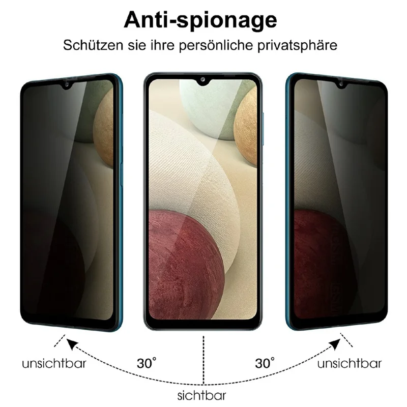 For Samsung Galaxy S26 FE / S25 FE Tempered Glass Screen Protector 2.5D Arc Edge Anti-Spy Film