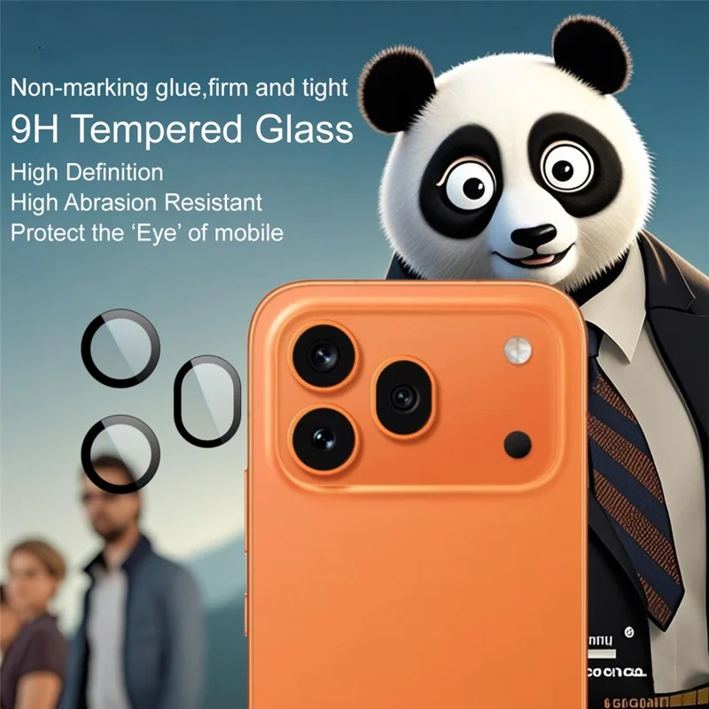 IMAK til Honor 600 Pro 5G, skærmbeskytter til kamera med selvjusterende ramme (fuld dækning) – Gennemsigtig