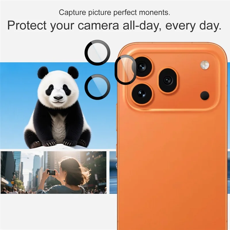 IMAK til Honor 600 Pro 5G, skærmbeskytter til kamera med selvjusterende ramme (fuld dækning) – Gennemsigtig