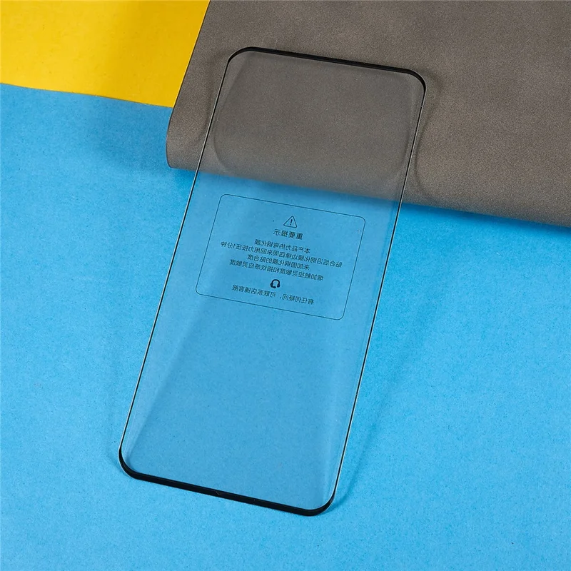 3D Curved Tempered Glass Film for Oppo Find N2 5G, Side Glue Complete Covering HD Screen Protector