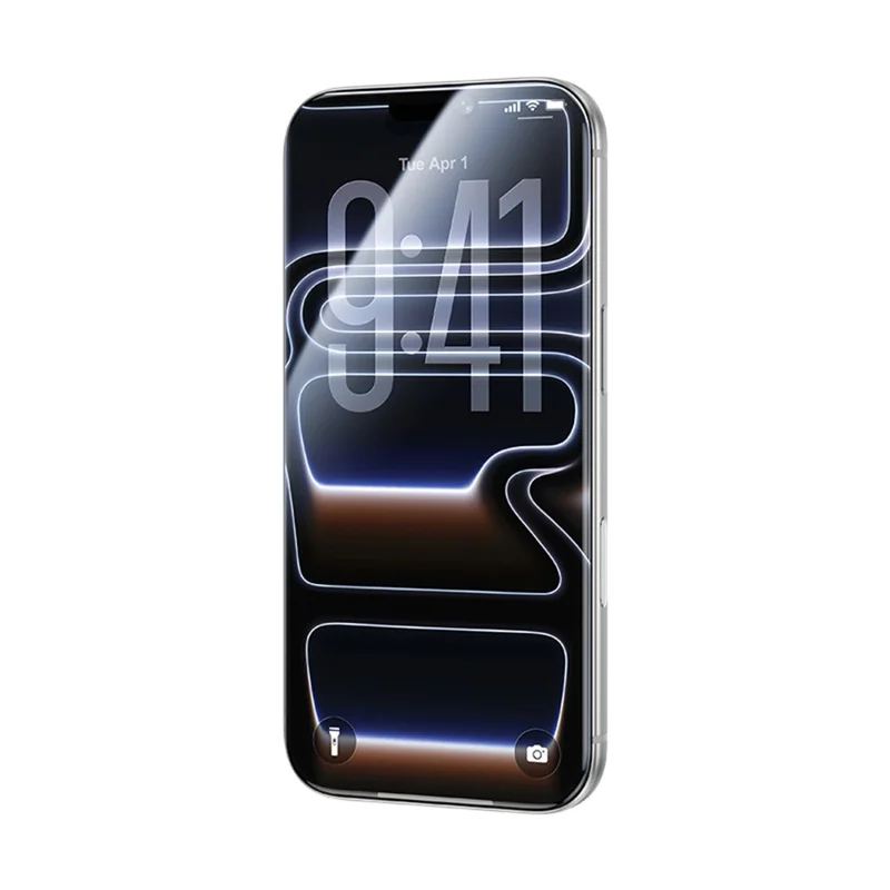 BENKS voor iPhone 17 Pro Screen Protector Hoog aluminium-siliciumglas 3D Hot Bending Oogbeschermfolie