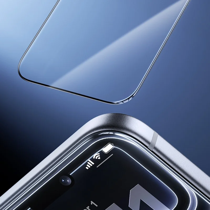 BENKS voor iPhone 17 Pro Screen Protector Lithium Aluminium-silicon Glas 3D Hot Bending Eye-Friendly AR Anti-Reflecterend Film